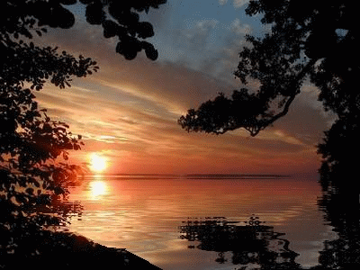 coucher de soleil